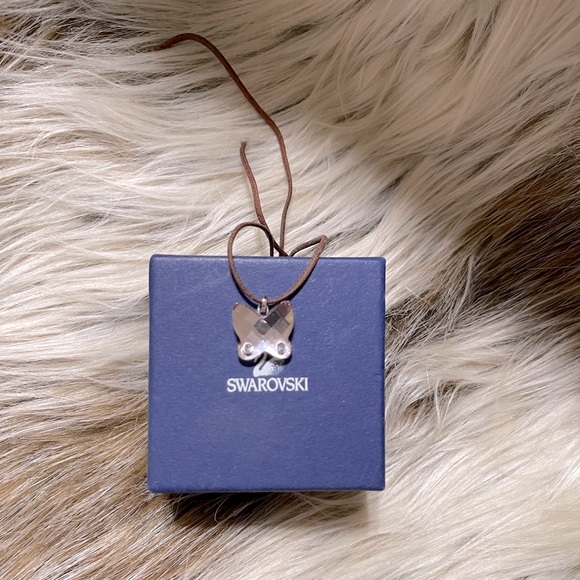 Swarovski Butterfly Amethyst Necklace - Picture 3 of 7